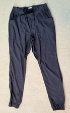 Koi Lite Scrub Pants Womens S Slim Fit Mechanical Fit Gray 607R Zip Cuff