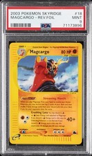2003 POKEMON SKYRIDGE #18 MAGCARGO-REVERSE FOIL PSA 9 on eBay