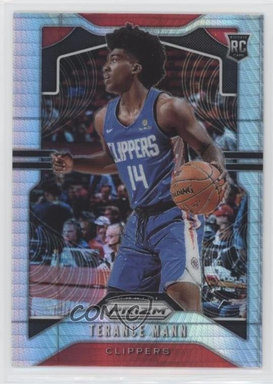 2019-20 Panini Prizm Rookie Hyper Prizm Terance Mann #296 9u0