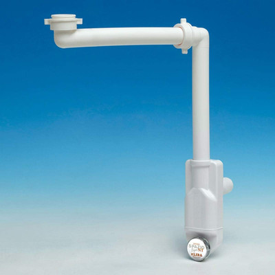 Lira Bad NT Siphon Waschbecken, Kunststoff, Weiß, Unica