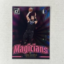 2024-25 Panini Donruss Magicians Holo Pink Laser 36 /50 Luka Doncic  #8