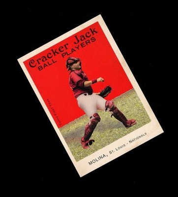 2004 Topps CRACKER JACK ROOKIE YADIER MOLINA RC! St Louis Cardinals ...