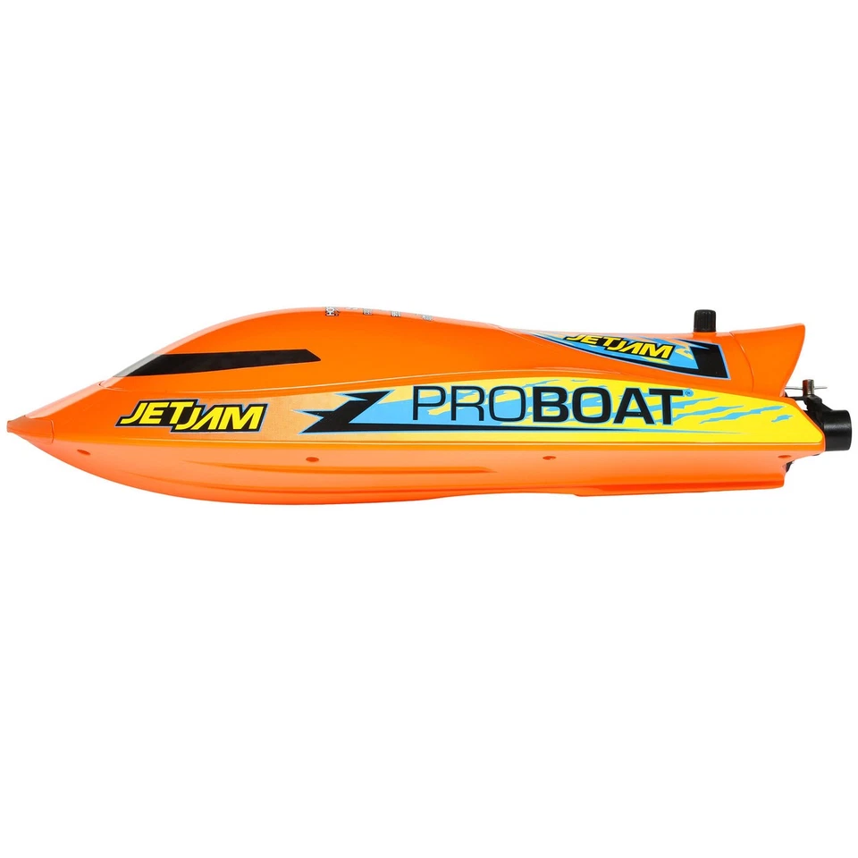 PROBOAT PRB08031V2T1 Jet Jam V2 12" Self-Righting Pool Racer Brushed RTR, Orange - Image 4 of 4