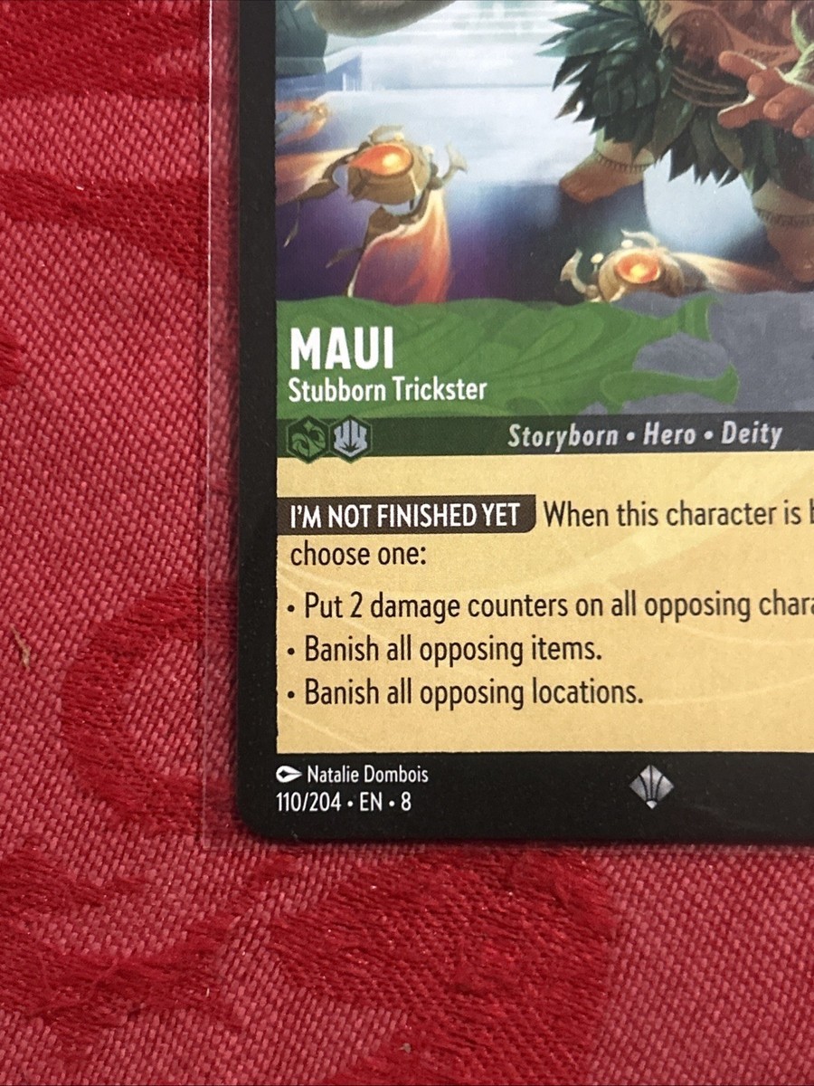 マウイ　ロルカナ Maui - Hero to All - The First Chapter - Disney Lorcana