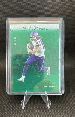 2024 Panini Prestige - T.J. Hockenson #194 Xtra Points Green /299