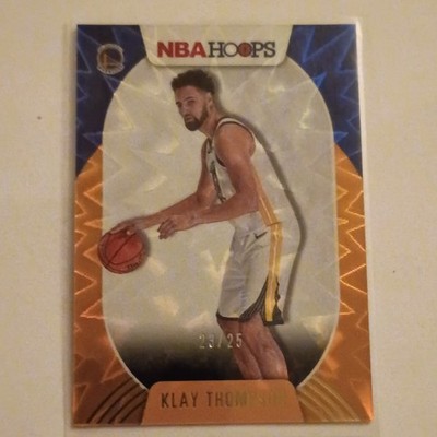 2020-21 Panini NBA Hoops purple gold explosion Klay Thompson #23/25