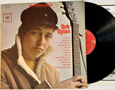 Bob Dylan - Bob Dylan - OG 1965 Columbia 360 Stereo 2-Eye LP / No Barcode - VG