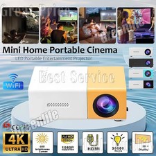 Mini Projecteur Portable HD LED WiFi Bluetooth pour Téléphone Vidéo Maison