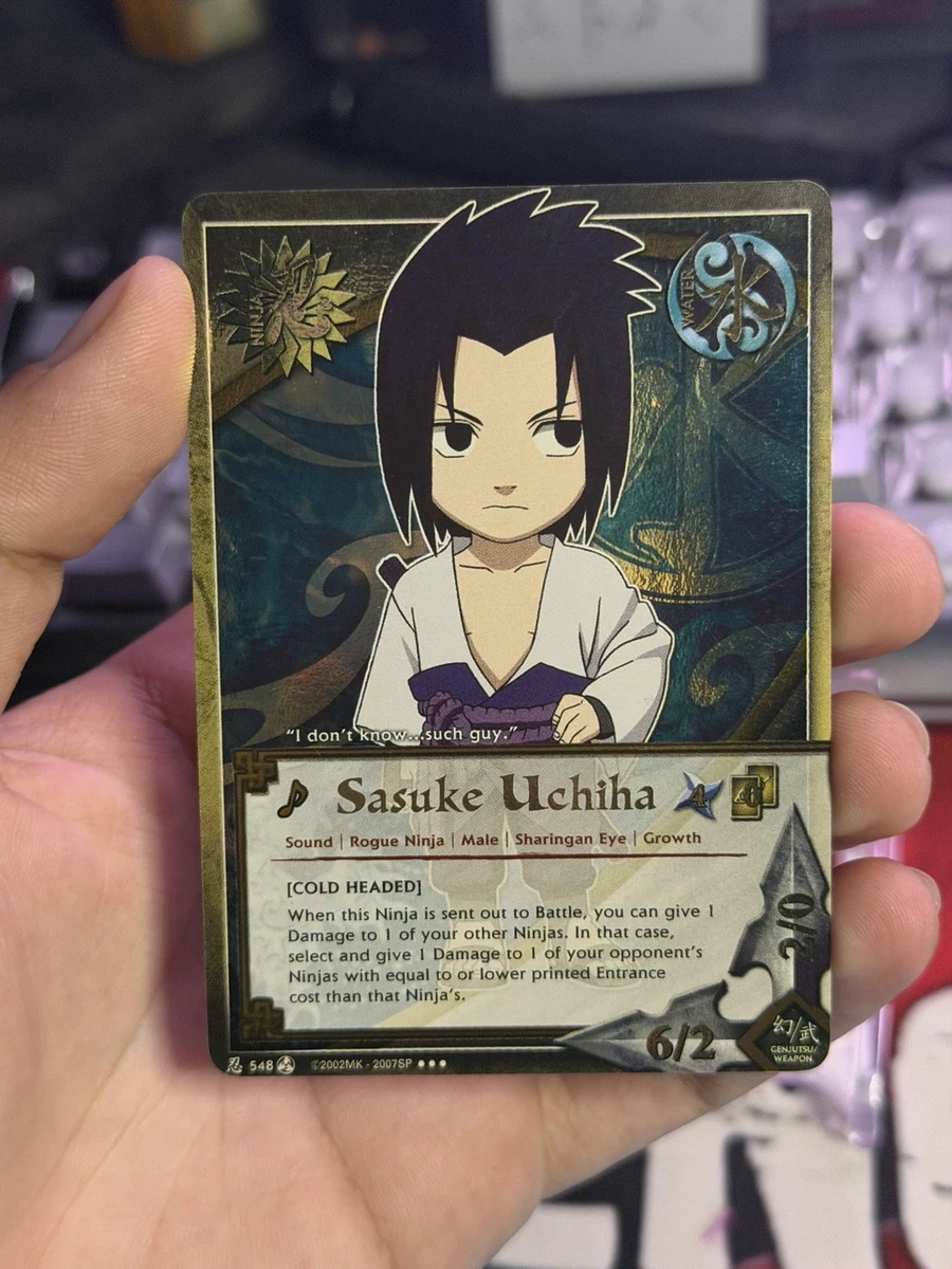 999枚限定　NARUTO ナルト　宇智波佐助 うちはサスケ　鑑定品 火影忍者佐助各收藏卡游戏卡| eBay