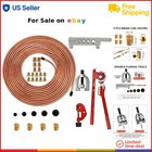 3/16 Brake Line Repair Kit Copper Coated Flaring Tool Bender for Honda Toyota