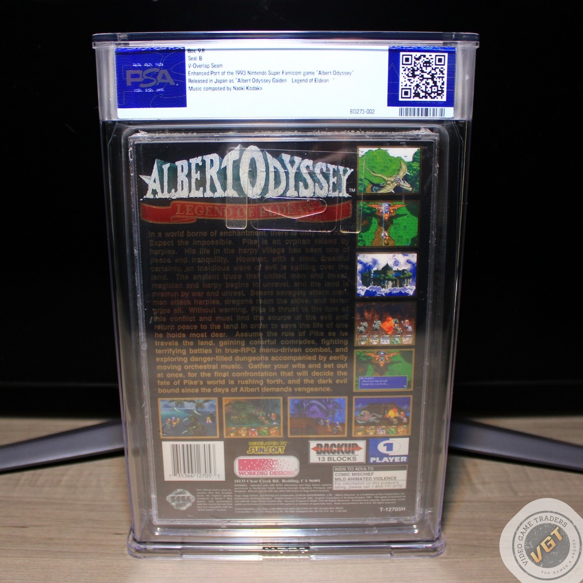 Albert Odyssey: Legend of Eldean (Sega Saturn, 1997) for sale