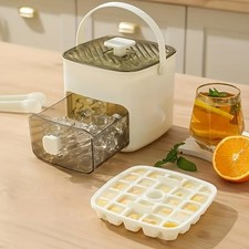 Portable Ice Maker Ice Cubes Making Machine Commercial Home