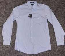 Eddie Bauer Shirt Men s Button Down Wrinkle Free Relaxed Fit. Light Blue. MT.