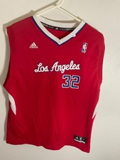 New Adidas NBA Los Angeles Clippers Blake Griffin 32 Red Jersey XL