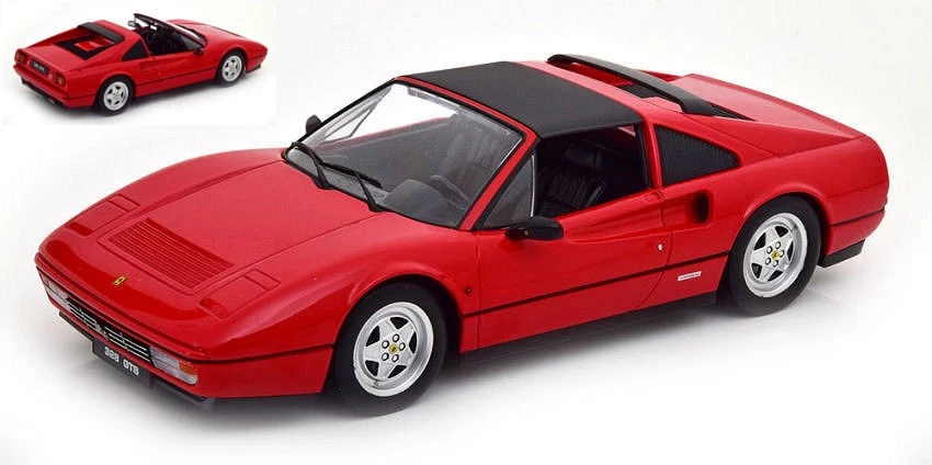 KK SCALE KKDC180551 FERRARI 328 GTS 1985 RED 1:18 Modellino - Photo 1/1