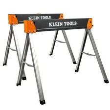 Klein Tools Fixed-Leg Saw Horse, 2-Pack