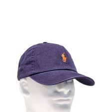 Polo Ralph Lauren Men's One Size Cotton Chino Adjustable Ball Cap Purple