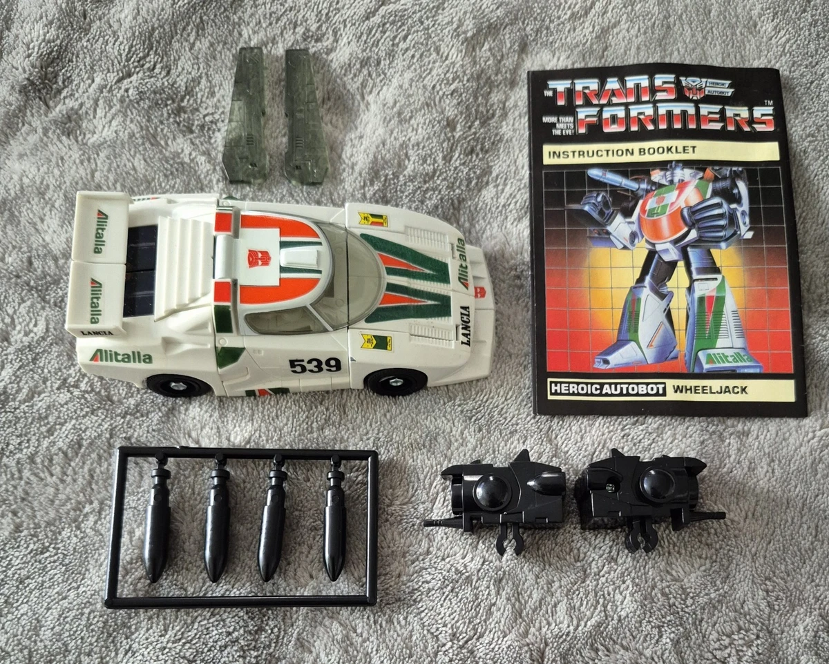 Wheeljack Transformers & Robots Action Figure 1984 Year