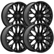 Set Of 4 Petrol Pe006 P5e 20x9.5 6x135 30mm Gloss Black Wheels Rims 20 Inch