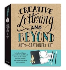 Creative Lettering and Beyond Art & Stationery Kit: Includes everyth - VERY GOOD
