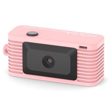 Holga DC-01 Keychain Digital Camera Compact and Portable Design (Pink)