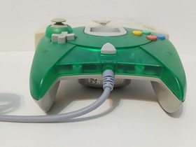 Sega Dreamcast HKT-3020 Home System + Clear Green Ctrl, Tremor Pak, Game & Cords