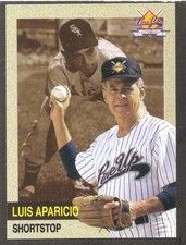 Luis Aparicio 1997 Line Up Shortstop #340 7/9 Venezuelan Card Very Rare