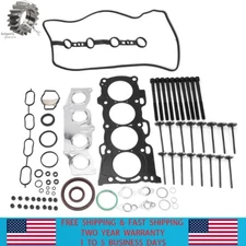 2AZFE 2.4L Head Gasket Set Bolts Valves For Toyota Solara Scion Lexus 2002-2013