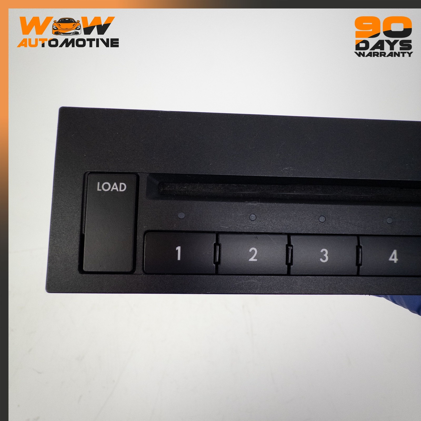 04-13 BENTLEY CONTINENTAL FLYING SPUR 6 DISC CD CHANGER PLAYER ASSEMBLY OEM