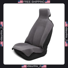 Car Seat Cover Waterproof Microfiber Universal Fit Gray