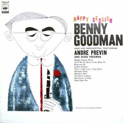 LP Benny Goodman And His Orchestra Featuring André Previn And Happy Session