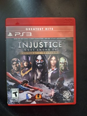 Injustice: Gods Among Us - Ultimate Edition (Sony PlayStation 3, PS3) Complete