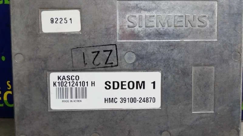 K102124101 CENTRALINA MOTORE / 3910024870 / 932903 PER HYUNDAI PONY X2 1.5 GLS - Immagine 2 di 4