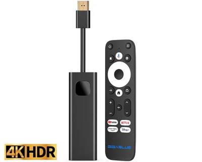► GigaBlue Android 14 Giga TV Stick 4K PRO HDR60Hz / HDMI2.1 Mediaplayer Stick ✅ - Bild 1 von 4