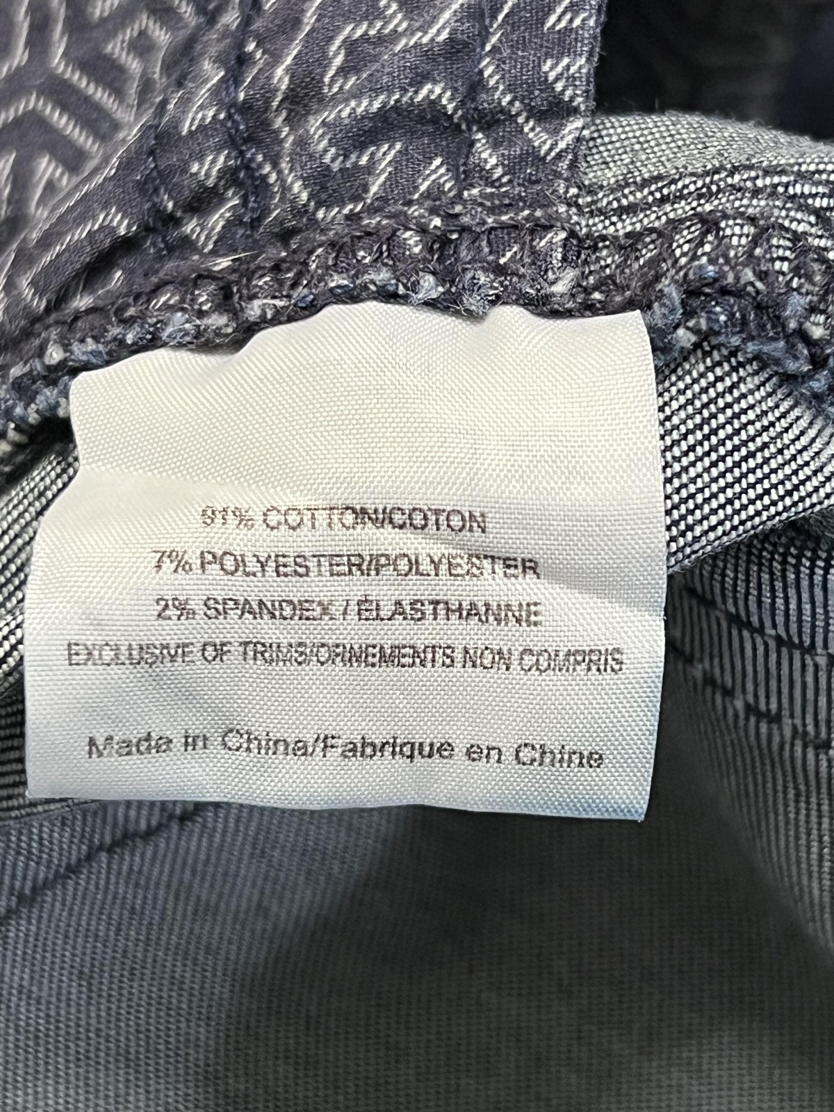 Tory Burch Jegging Leggings Womens 26 Blue Denim Skinny Stretch 5 Pocket Logo thumbnail 8