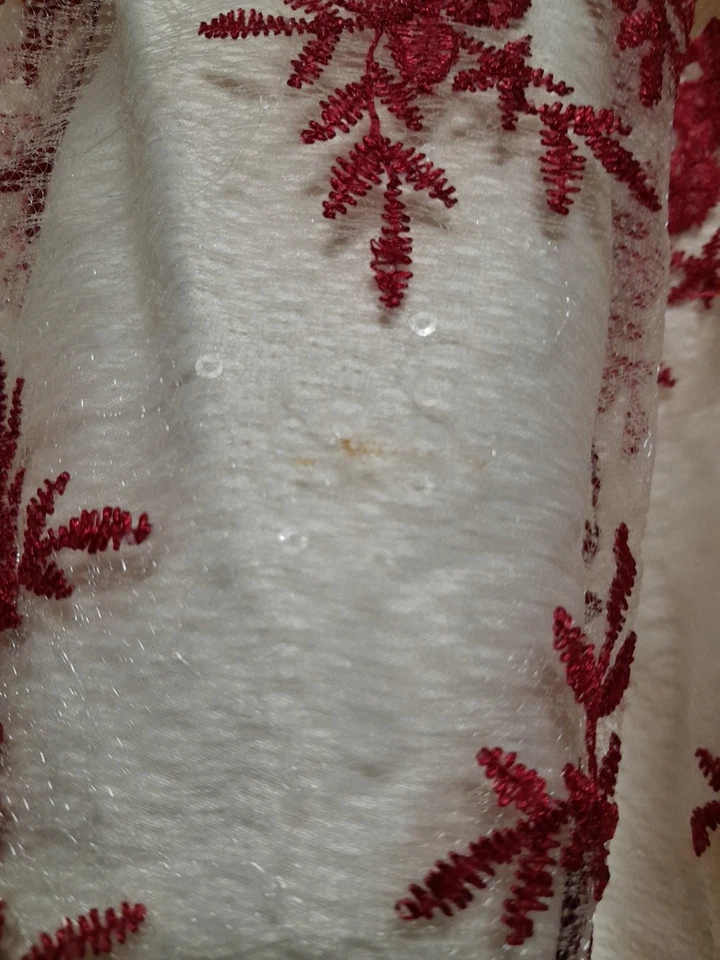 American Couture Princess Dress Pearl Bead Lace Girl 5 Holiday, Wedding, ETC.... - Image 2 of 4