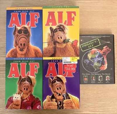 ALF The Complete Series Seasons 1-4 DVD Set + Project: ALF 1980's