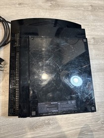 Sony PlayStation 3 Fat PS3 80GB Black Console System CECHL01 No Controller