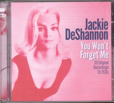 Jackie Deshannon You Won't Forget Me double CD UK Not Now Music 2017 CD. Front