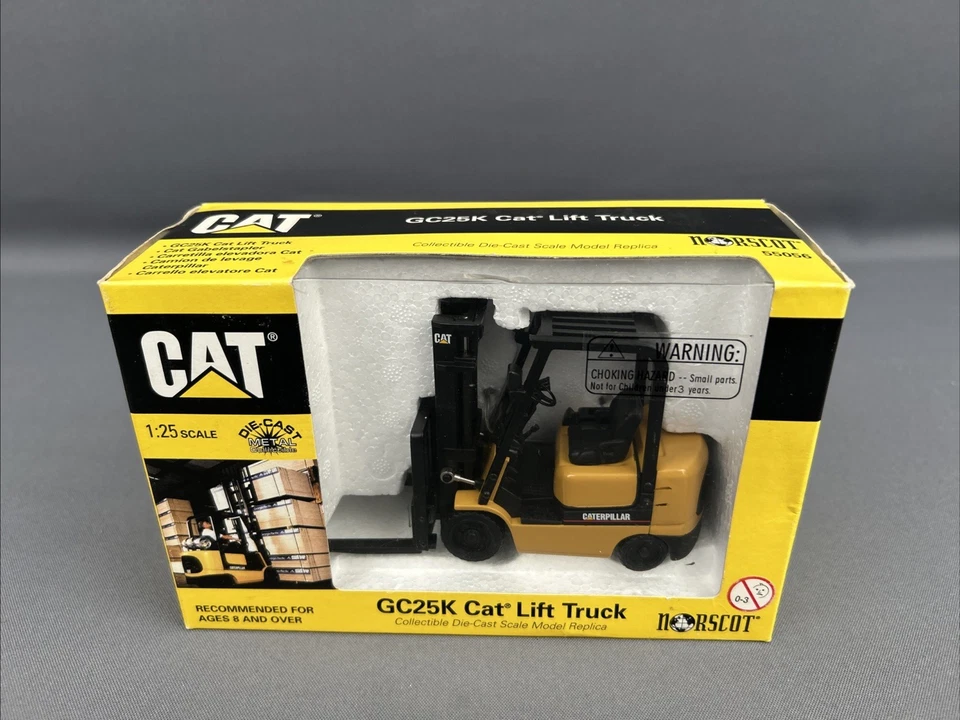 Norscot 1/25 Scale 1999 Cat GC25K Fork Lift Truck #55056 NIB - Image 3 of 4