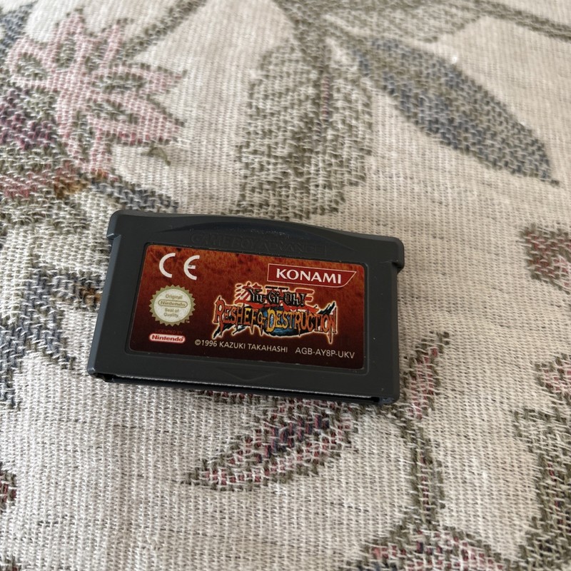 Nintendo Game Boy Advance GBA Yu-Gi-Oh! Reshef of Destruction Cartridge Only