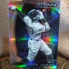 2022 Panini Chronicles - Titan Aaron Judge #22 Holo Prizm