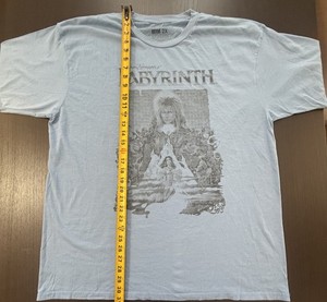 Jim Henson's Labyrinth Men's Blue 2XL Shirt Movie Poster