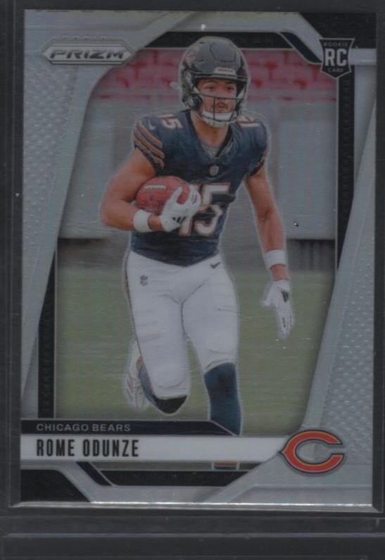 2024 Panini Prizm #385 Rome Odunze Silver