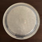 WM Rogers Victorian Scroll Silverplate Round Tray Pierced Gallery Rim 1900-1940 — photo 3