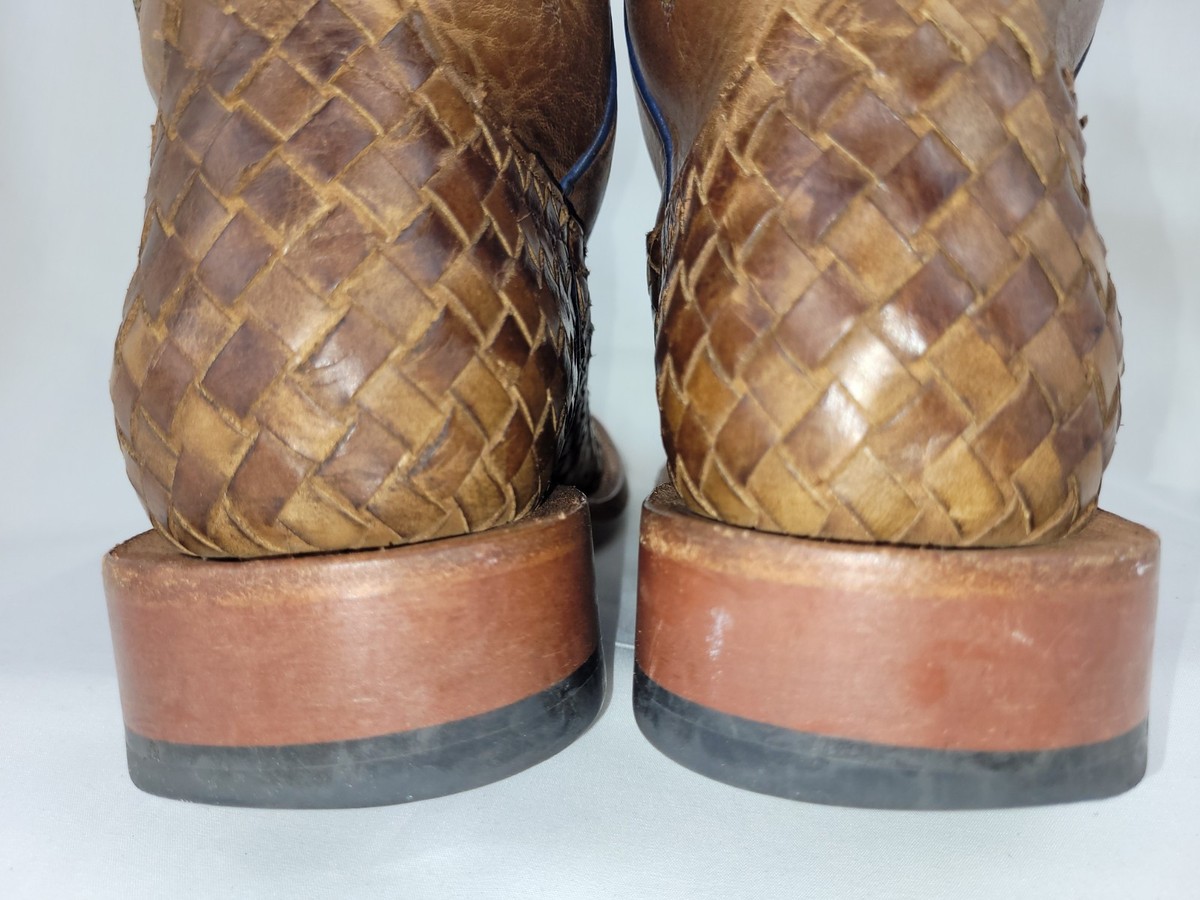 Horse Power By Anderson Bean  Unbeweaveable Leather Cowboy Boots Size  9 EE Horse Power By Anderson Bean Unbeweaveable Leather Cowboy  main image 3