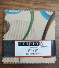 Studio E Fabrics Charm Pack 5 inch Oxygen Collection Quilt Fabric 20 Ct A2