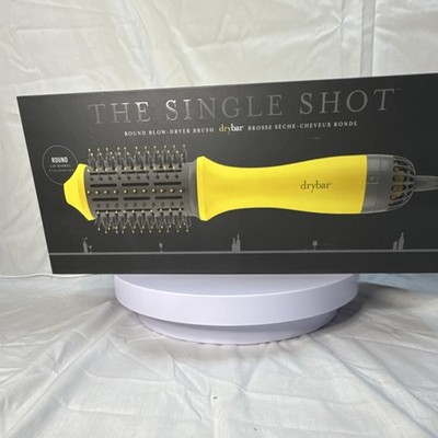 New Drybar Single Shot Brush Dryer 1.25 in Yellow Ionic Tech 3 Temp Settings