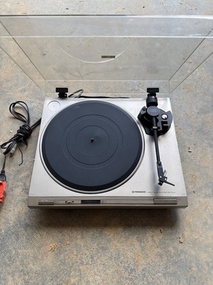 VINTAGE PIONNER PL-4 AUTO RETURN DIRECT DRIVE TURNTABLE RECORD PLAYER MADE IN JP