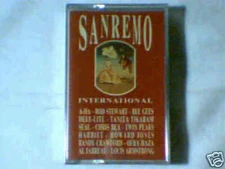 Mc SANREMO INTERNATIONAL 1991 cassette k7 BEE GEES OFRA HAZA SIGILLATA SEALED!!!